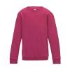 Kids AWDis sweatshirt Hot Pink