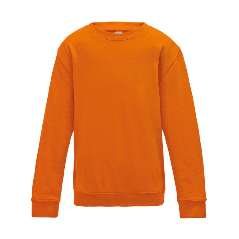 Kids AWDis sweatshirt Orange Crush