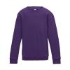 Kids AWDis sweatshirt Purple