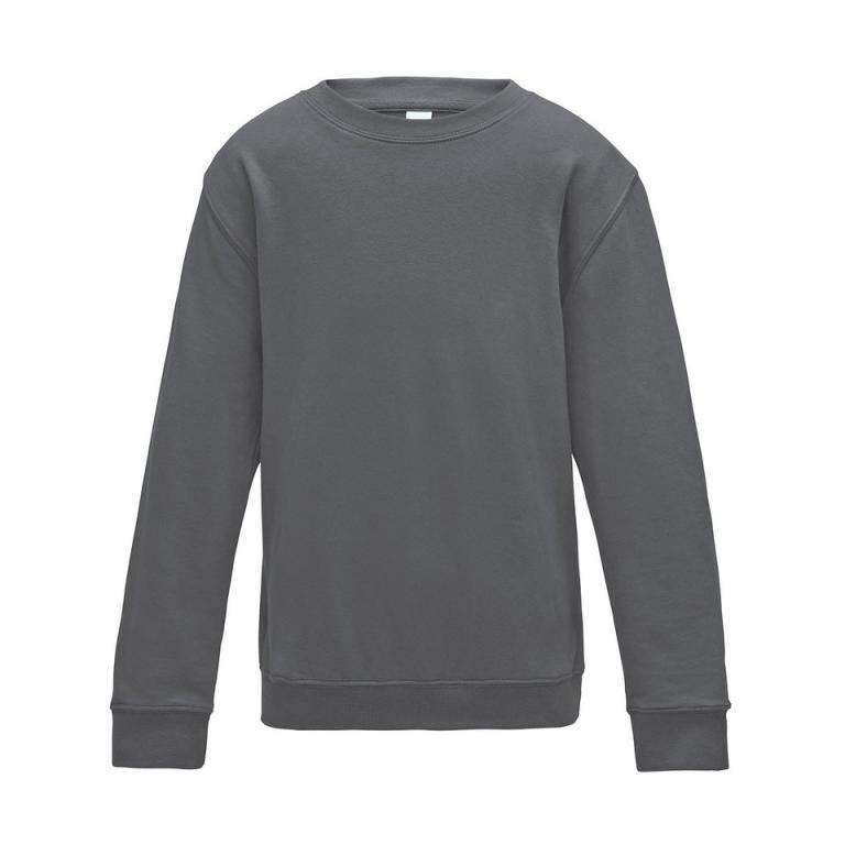 Kids AWDis sweatshirt Storm Grey