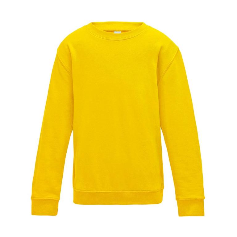 Kids AWDis sweatshirt Sun Yellow