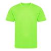 Kids recycled cool T Electric Green