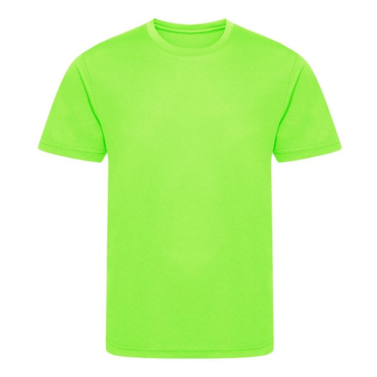 Kids recycled cool T Electric Green