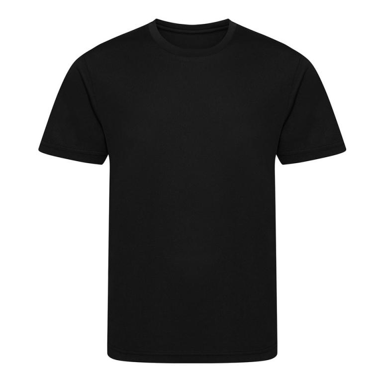 Kids recycled cool T Jet Black