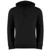 Regular fit hoodie Black