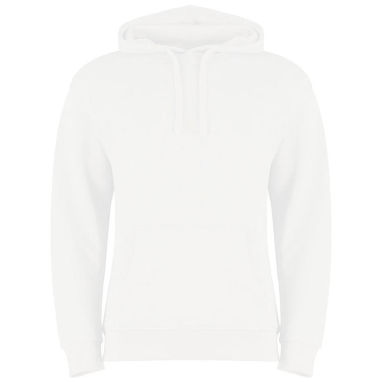 Regular fit hoodie White