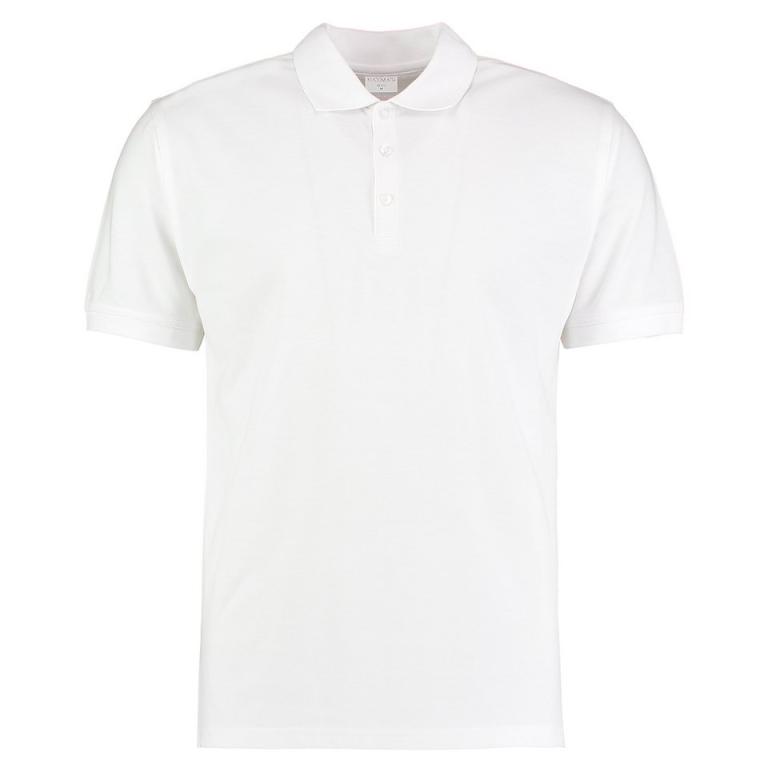 Klassic polo short sleeved Superwash® 60ºC (slim fit) White