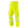 Instow ISO 20471 Cl 1 Breathable Cargo Overtrouser Yellow