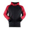 Panelled sports hoodie Black/Red/White