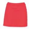 Women's skort with wicking finish Red