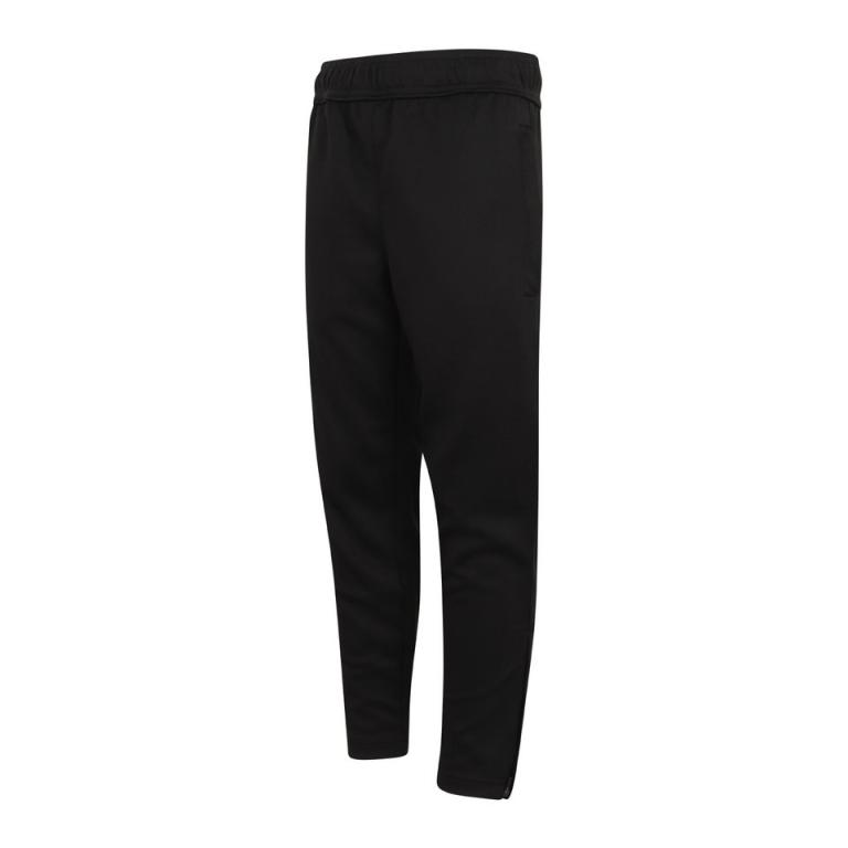 Kids knitted tracksuit pants Black