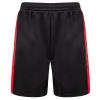 Knitted shorts Black/Red