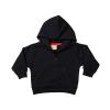 Toddler hooded sweatshirt with kangaroo pocket Black