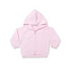 Zip-through hoodie Pale Pink