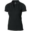 Women's Harvard stretch deluxe polo shirt Black