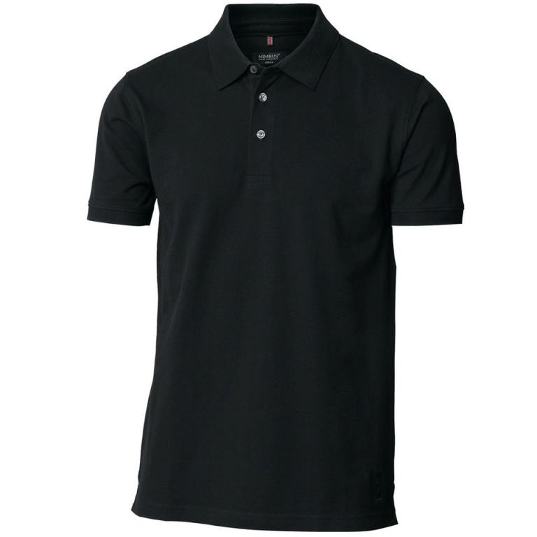 Harvard stretch deluxe polo shirt Black