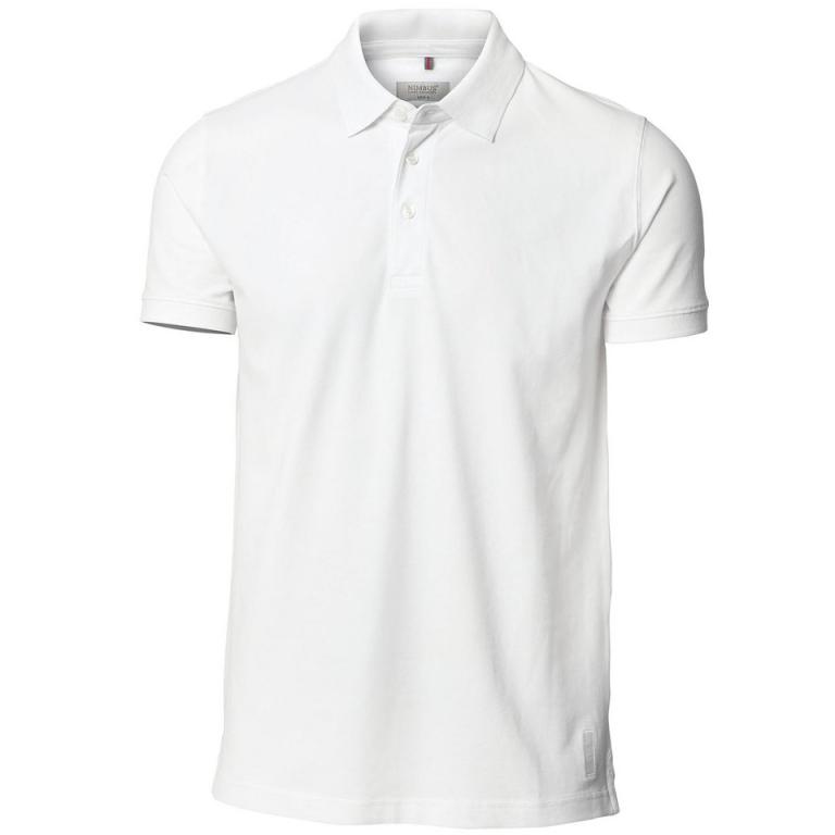 Harvard stretch deluxe polo shirt White