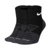 Nike everyday max cushioned ankle sock (3 pairs) Black/Anthracite/White
