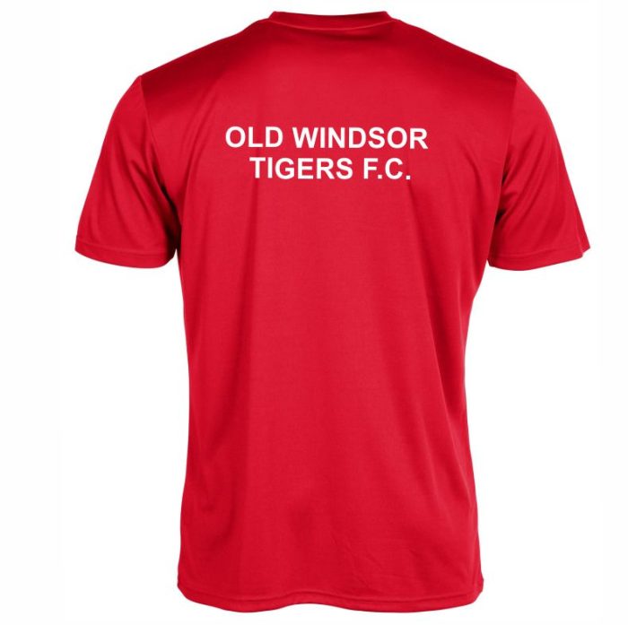 Old Windsor Tigers Stanno Short Sleeve Training Shirt (Red)