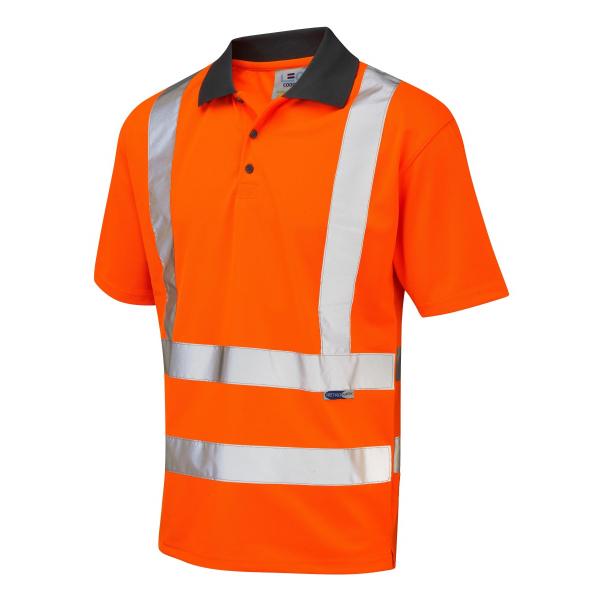 Rockham ISO 20471 Cl 2 Coolviz Polo Shirt (Ecoviz)