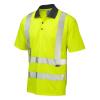 Rockham ISO 20471 Cl 2 Coolviz Polo Shirt (Ecoviz) Yellow