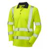 Swimbridge ISO 20471 Cl 3 Comfort Sleeved Polo Shirt Yellow