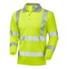 Barricane ISO 20471 Cl 3 Coolviz Plus Sleeved Polo Shirt Yellow