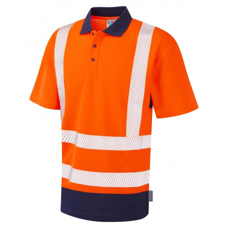 Mortehoe ISO 20471 Cl 2 Dual Colour Coolviz Plus Polo Shirt