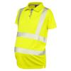 Lovacott ISO 20471 Cl 2 Coolviz Ultra Maternity Polo Shirt Yellow