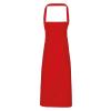 100% Cotton apron - organic certified Red