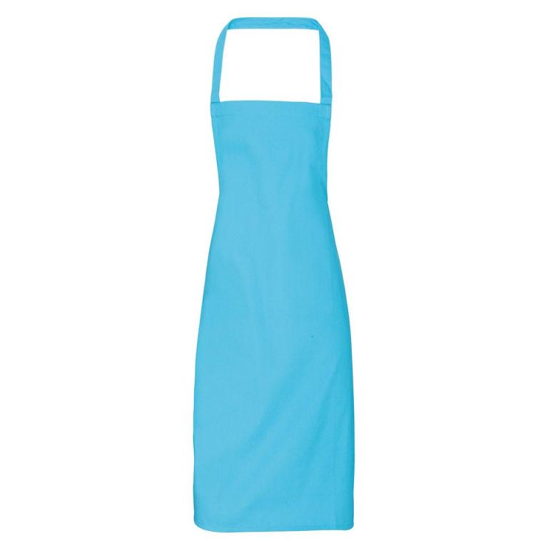 100% Cotton apron - organic certified Turquoise