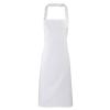 100% Cotton apron - organic certified White