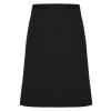 Cotton waist apron, organic and Fairtrade certified Black