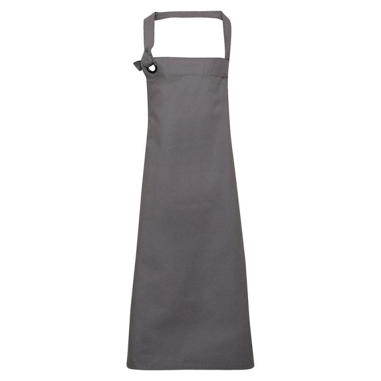 Calibre heavy cotton canvas bib apron Dark Grey