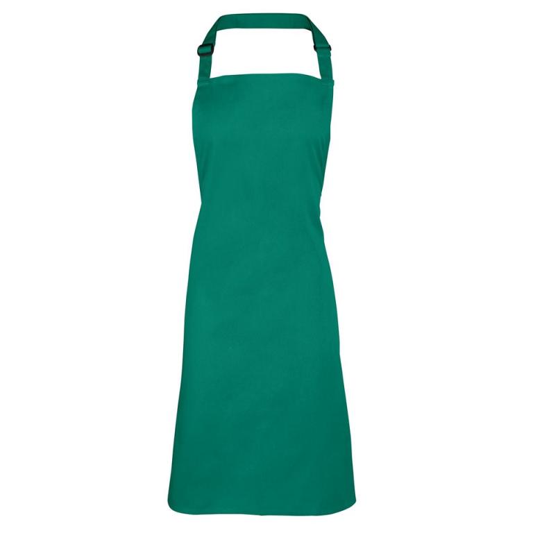Colours bib apron Emerald