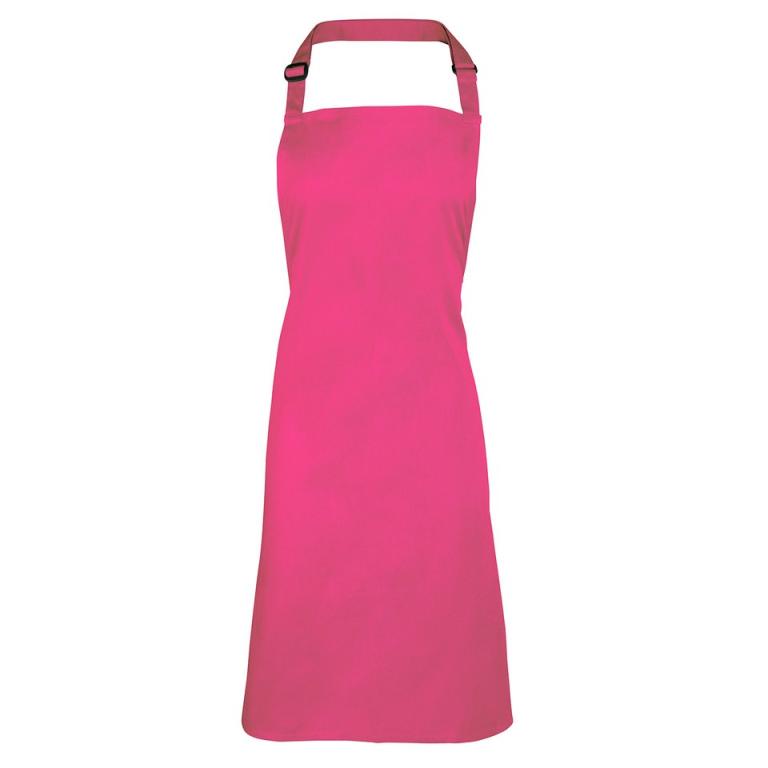 Colours bib apron Hot Pink