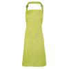 Colours bib apron Lime