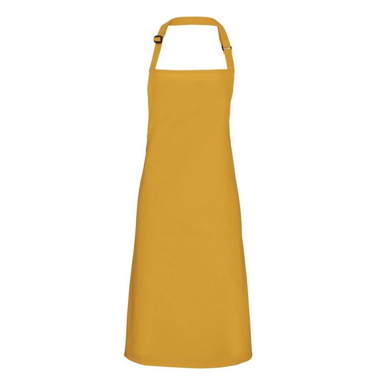 Colours bib apron Mustard
