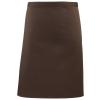 Colours mid-length apron Brown