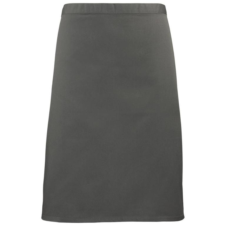 Colours mid-length apron Dark Grey