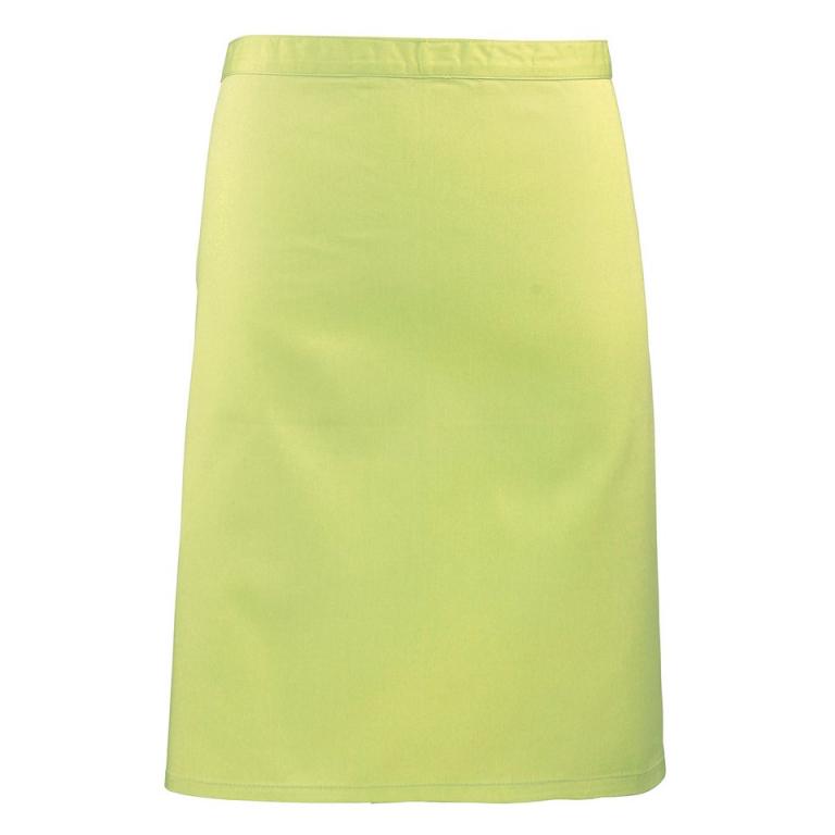 Colours mid-length apron Lime