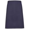 Colours mid-length apron Marine Blue