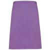 Colours mid-length apron Rich Violet