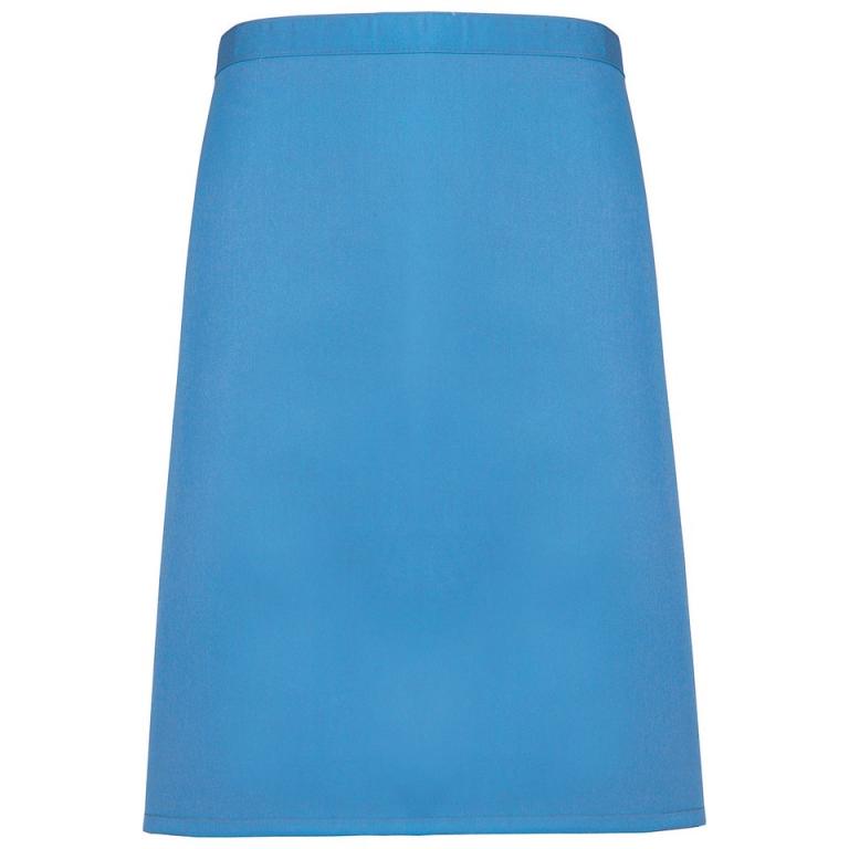 Colours mid-length apron Sapphire