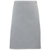 Colours mid-length apron Silver Grey