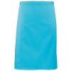 Colours mid-length apron Turquoise