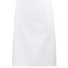Colours mid-length apron White