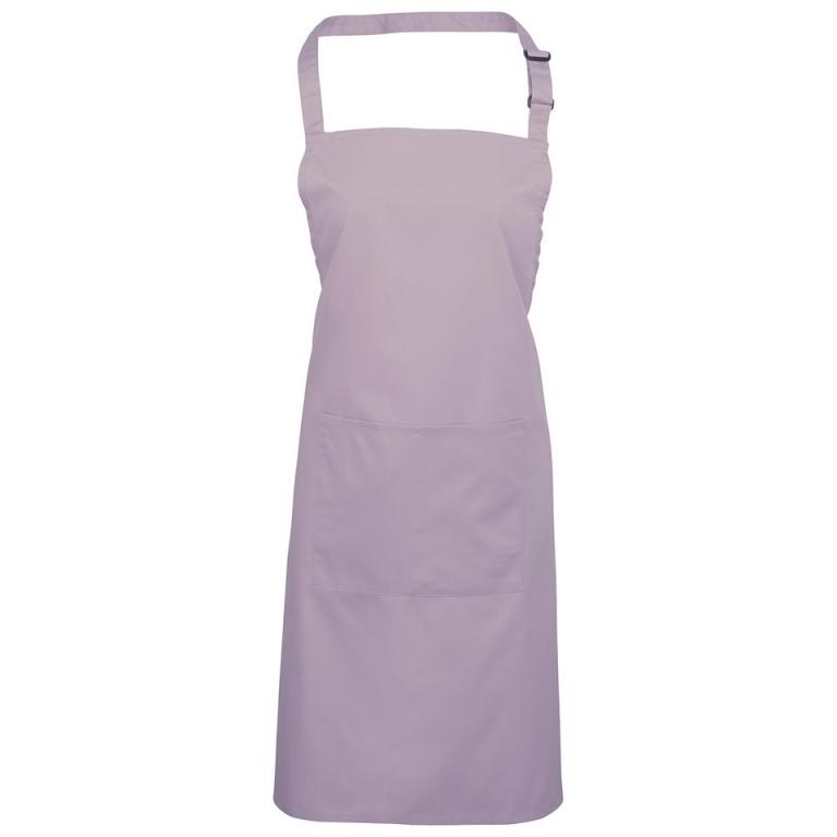 Colours bib apron with pocket Lilac