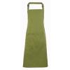 Colours bib apron with pocket Oasis Green