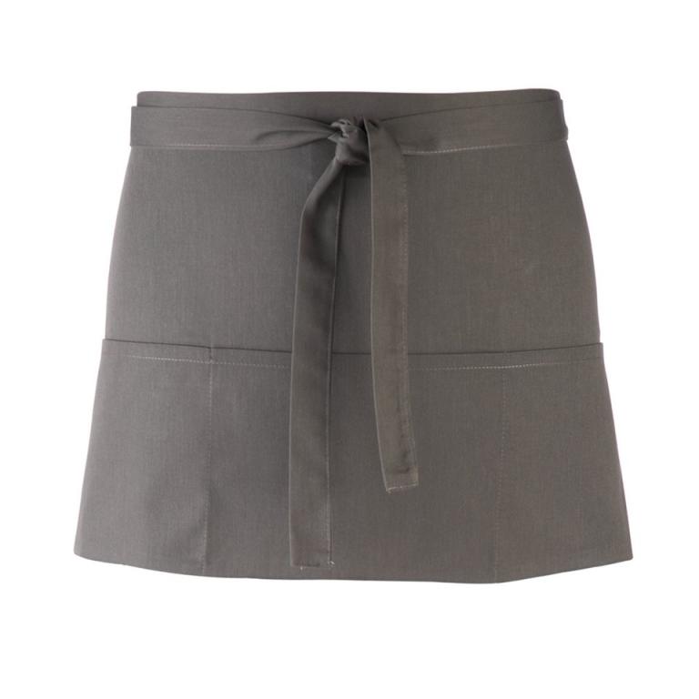 Colours 3-pocket apron Dark Grey